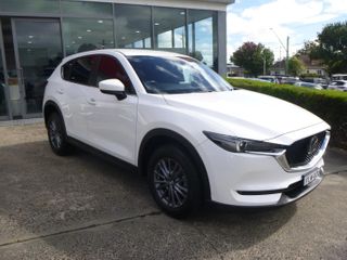 2021 Mazda CX-5 Maxx Sport SUV (Snowflake White Pearl) Pre-Owned Car Thumbnail